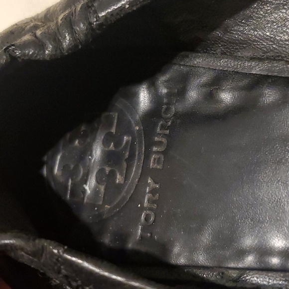 Tory burch black leather ballerinas - Picture 5 of 5
